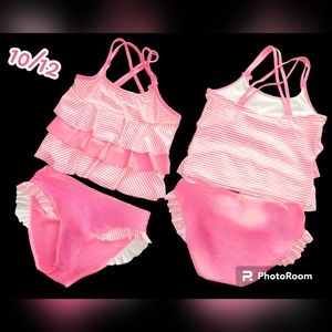 Real Love Brand 2 piece girls bikini size 10/12